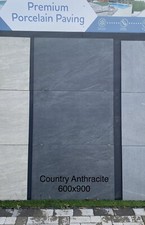 Porcelain paving Anthracite