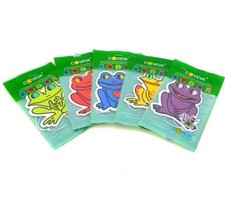 100X ASSORTED COVEVA FROG HANGING CAR VALET AIR FRESHENERS Free P&P>Made in UK
