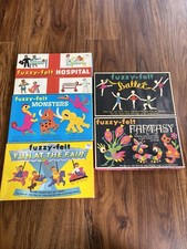 Vtg Fuzzy Felt Allan