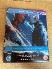 THE AMAZING SPIDER-MAN 2 Blu-ray steelbook HMV UK Reg Free (Marvel) LIKE NEW