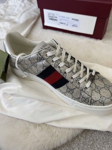 Gucci ace snkr shinny gg - snkr,