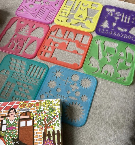 Vintage tuppertoys stencil - tuppertoys,