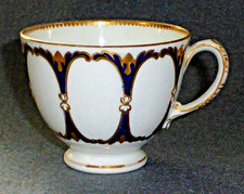 Elegant Antique Victorian Davenport Porcelain Teacup, c1855, A.F.