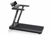 JTX Slimline Folding Treadmill Slim Design Home Fitness Easy Storage Running