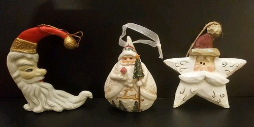 Vtg lot santa theme - santa,