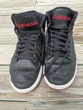 Nike Jordan Access Men's Size 10 Sneaker Black/White/Red Pre-owned
