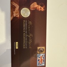 2010 Royal Mint Florence Nightingale £2 BU Coin with Stamps Cover PNC FDC