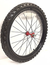 20" Bicycle Front Black Wheel
