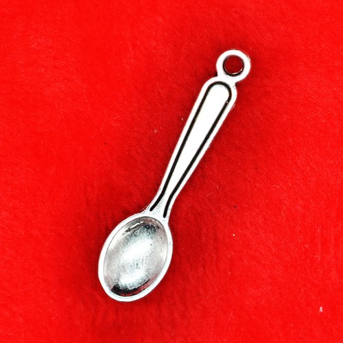 Tibetan silver spoon - tibetan,