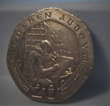 2001 2002 or 2003 Isle of Man Rushen Abbey 20p 20 Pence Coin