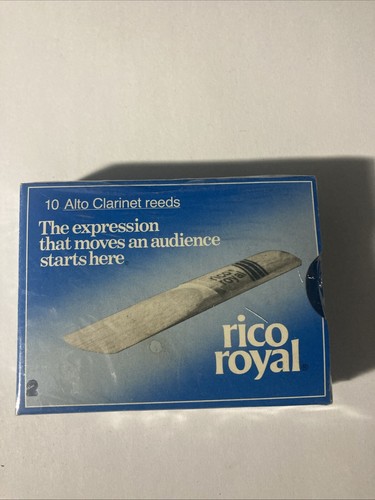 Rico royal alto clarinet - alto, reeds