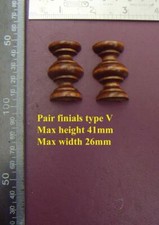 da type V - Pair stained wood