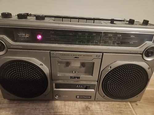Vintage radio hitachi trk - radio, trk-8000