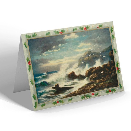 Xmas notelet vintage - xmas, ireland