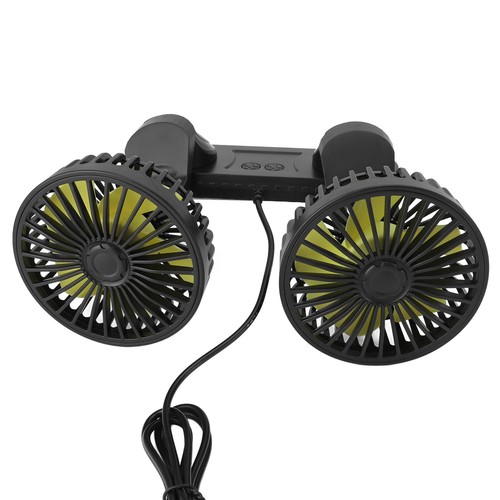 Dual head electric car fan - fan, for