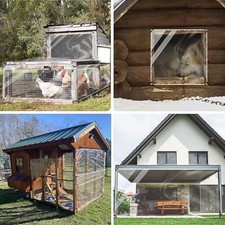 Weather Resistant Transparent Tarpaulin for Outdoor Equipment Coverage