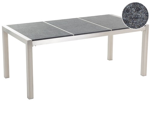 Garden table stone graphite - stone,