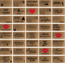 Stencilled Coir Internal