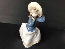 nao by lladro young lady with