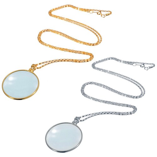 Utility monocle lens necklace - monocle,