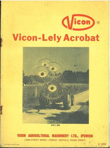Vicon lely acrobat operators - vicon,