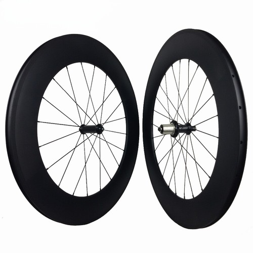 Carbon racing wheelset - carbon, 38