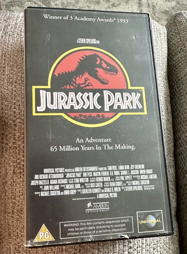 Jurassic park vhs - jurassic, (1993)