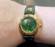 18k Gold Plated Pelex Green