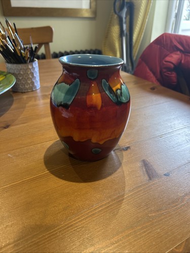 Poole pottery volcano - poole, vase