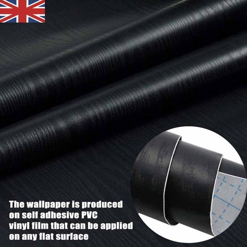 45cmx5m black wood - 45cmx5m,