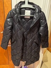 Marks & Spencer Girl School Coat – Water Resistant, Mid-Length, Gently Used