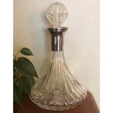 Vintage Ribbed Crystal Ships