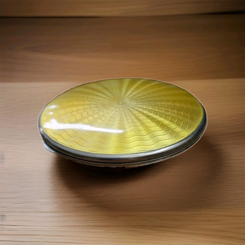 1940 yellow guilloche solid - 1940,
