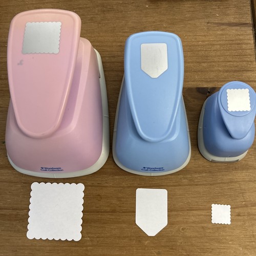 Three paper punches woodward - three,
