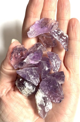 Rough amethyst crystal 20mm - amethyst,