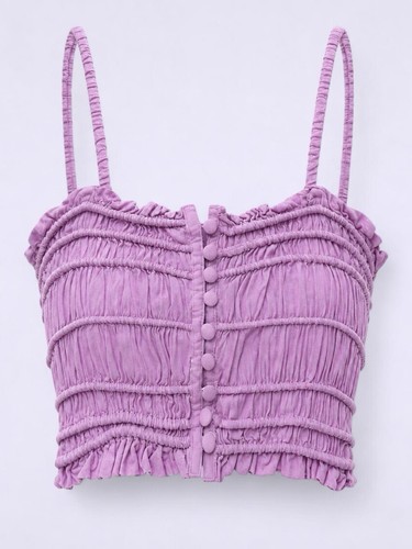 Urban outfitter purple crop - outfitter,