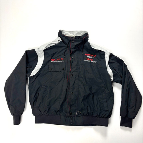 Vintage geo thunder storm red - vintage,