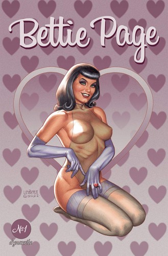 Bettie page cover a linsner - bettie, #1