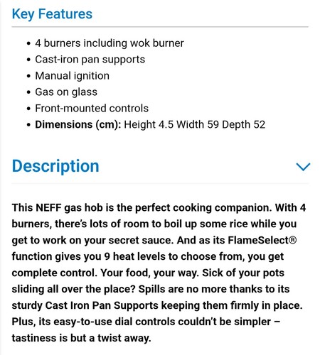 Neff n70 t26cs49s0 - n70, 59cm