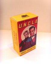 MAN FROM UNCLE  - CADET SWEET CIGARETTES .Custom picture/ gum cards storage box.