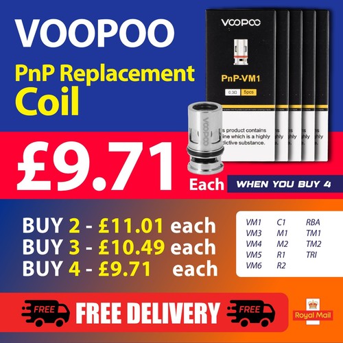 Voopoo pnp replacement coils - pnp,