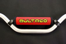Bultaco bar pads embroidered -