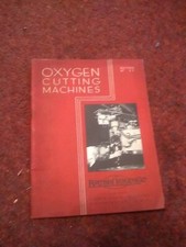 Industrial Booklet BRITISH OXYGEN CO LTD CUTTING MACHINES MILLBANK WESTMINSTER