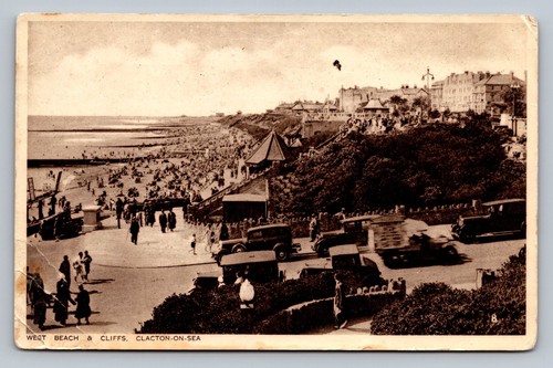 Postcard clacton sea - clacton,