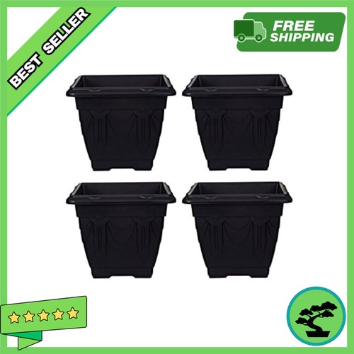 Heavy duty black square - black,