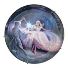 Franklin Mint Heirloom Cinderella Fairy Godmother's Magic Collector's Plate