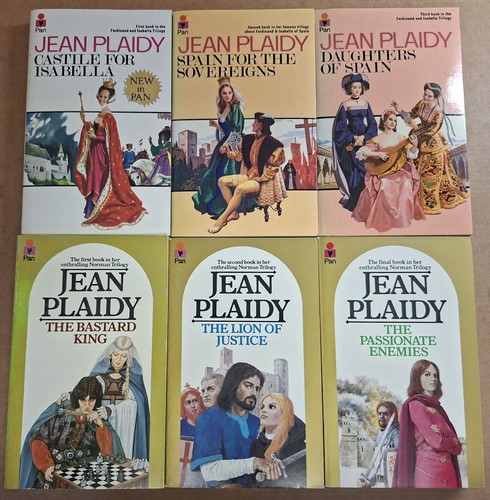 Books jean plaidy trilogy - books,