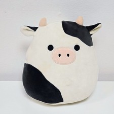 Squishmallow Connor The Cow 7.5" Plush Kelly Toy Peach Nose Connor