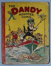 THE DANDY MONSTER COMIC 1942  - RARE WARTIME ISSUE - COMPLETE DANDY ANNUAL