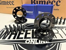 Black Alloy Wheel Spacers 15mm